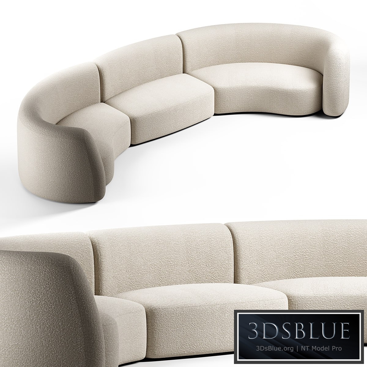 Kookudesign - OZE Modular Sofa #2 by Christophe Delcourt