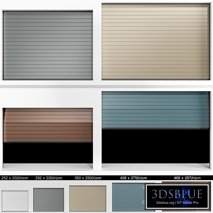 Gates for garage or warehouse