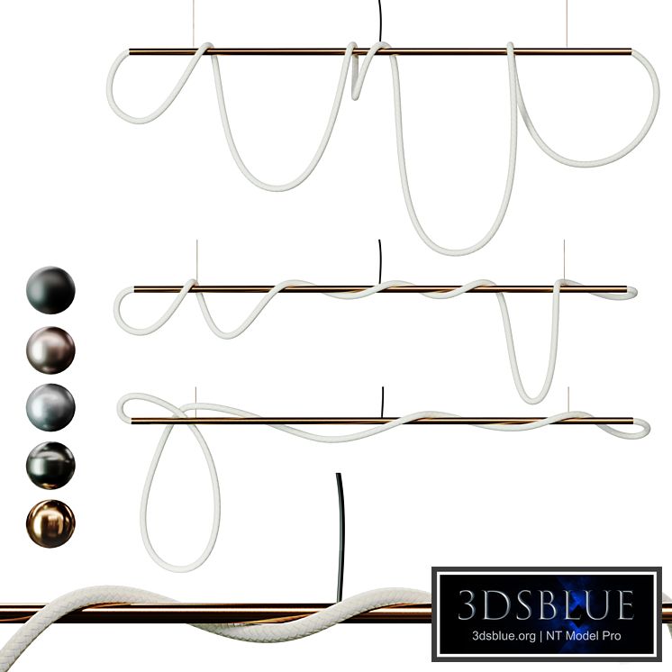 3Luke Lamp Pendant light _Tracer Bar 2(8 ft) | 3lights || 5mat |