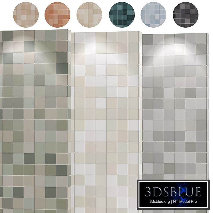 Porcelain tiles Rubik by HARMONY