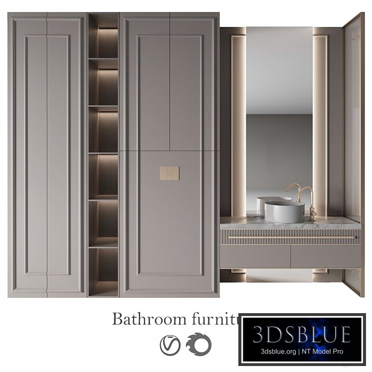 Bathroom furniture №24