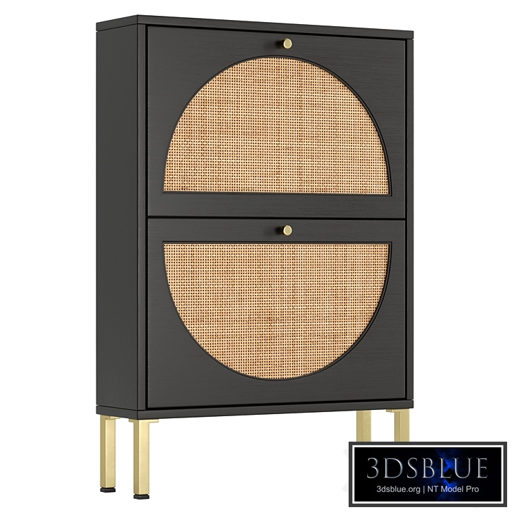 Pairs Manufactured Wood Shoe Storage