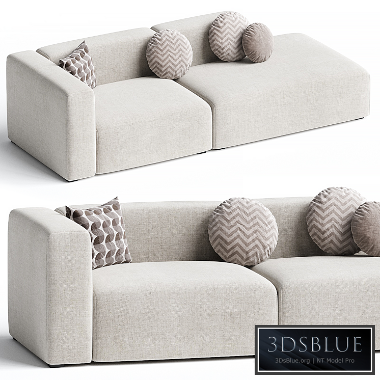 MAGS 2,5 SEATER COMBINATION 2 sofa By Hay