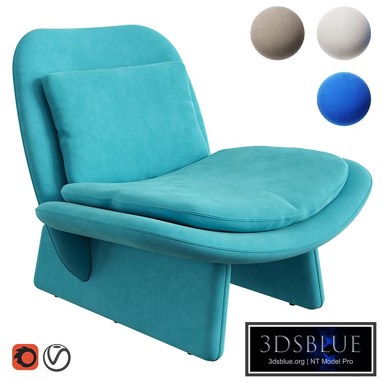 Armchair ELLI by Baxter