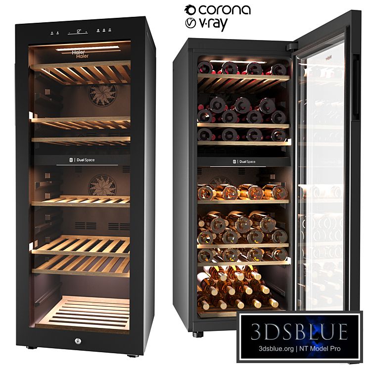 Wine cabinet (refrigerator) Haier FWC77GDAU1