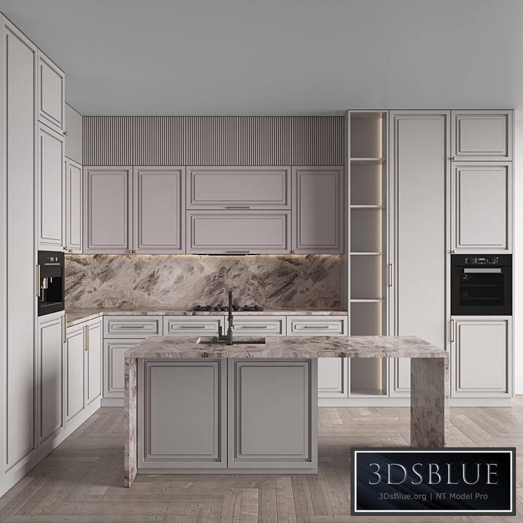 Kitchen Neoclassic 138 (Corner Kitchen)