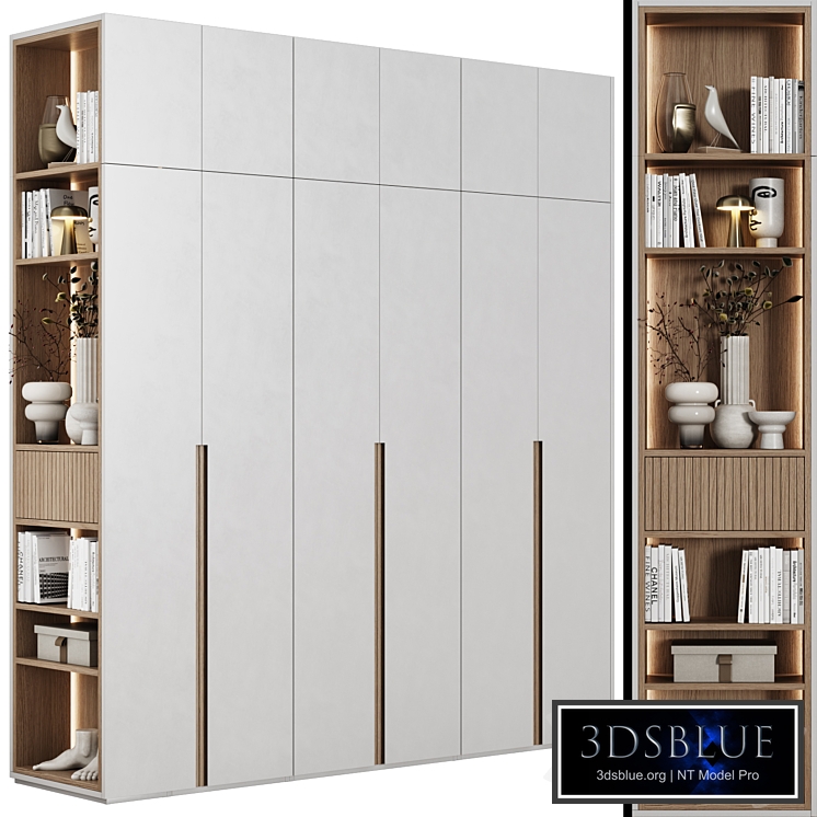 Modular cabinets in modern style 76