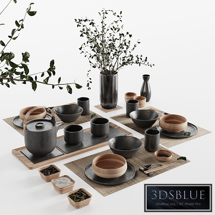 Japanese tableware set 20