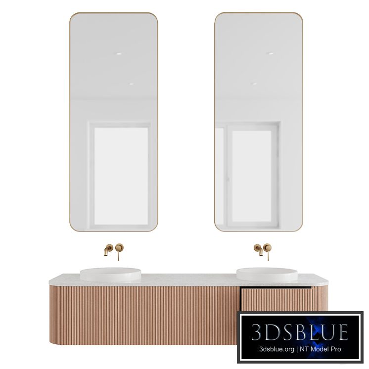 Modern Bathroom Cabinet Waverly by ADP