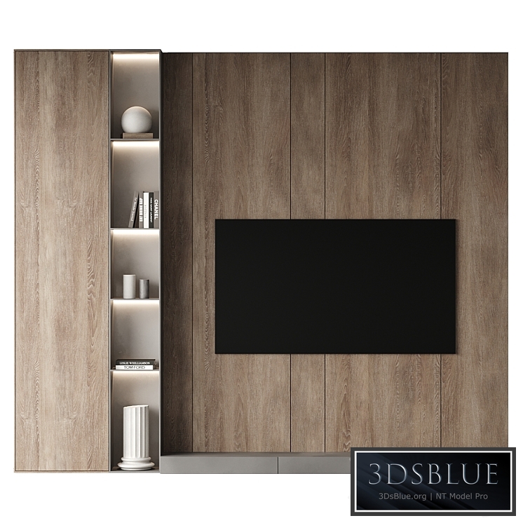 TV Wall set 03
