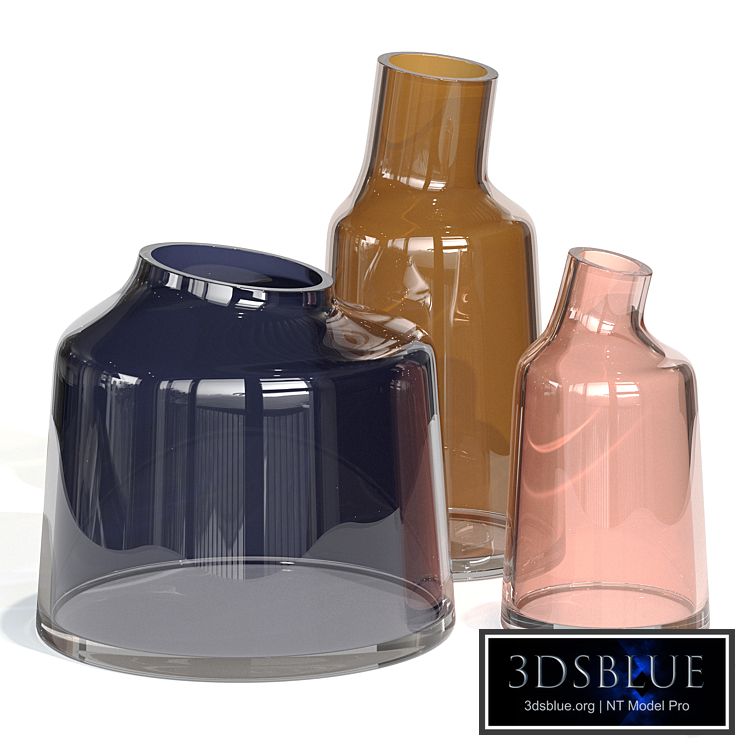 Blu Dot/Variant Glass Vases