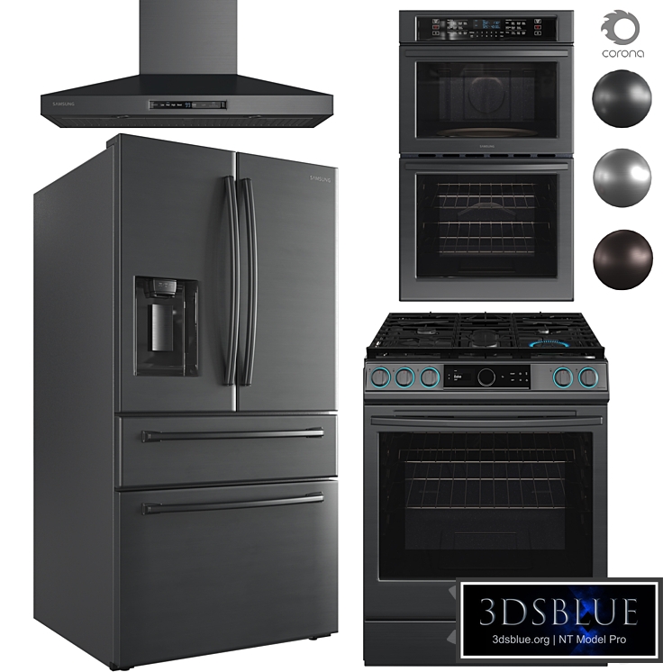 Samsung kitchen appliance Set01