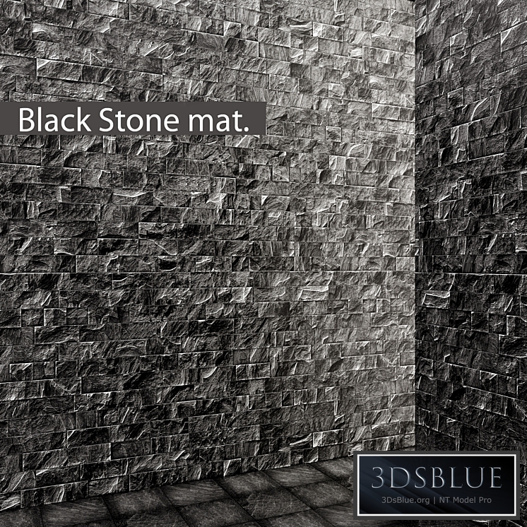 Black Slate. Stone + Tile. slate, stone, stone wall, wild stone