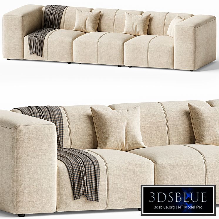 Stefano 3-Piece Sectional Sofa