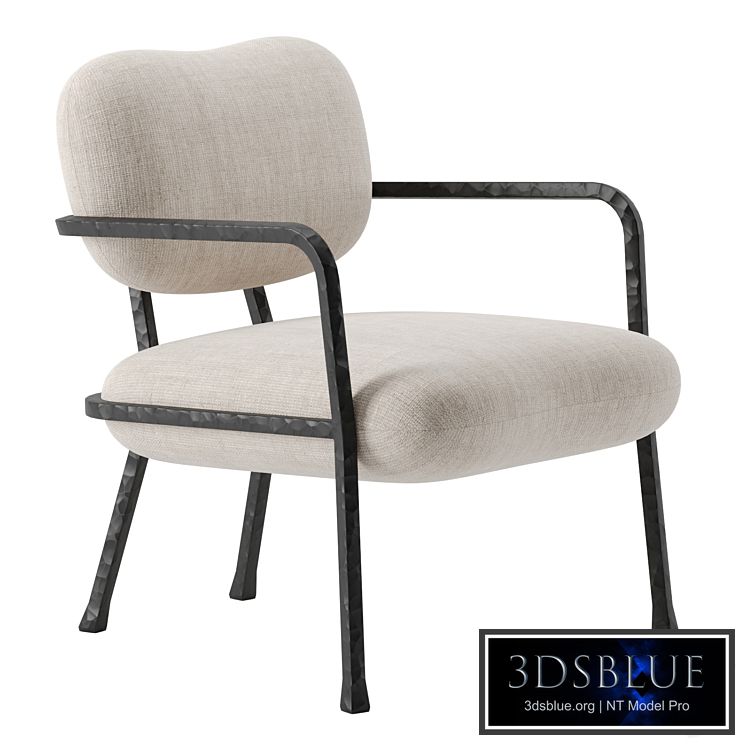 HOPPER Armchair by Pierre Yovanovitch