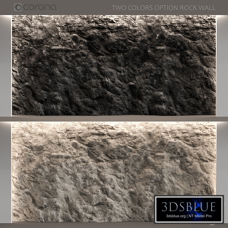 Rock decorative wall