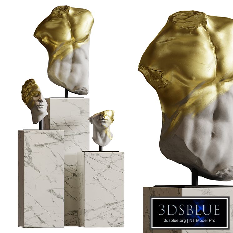 Composition of sculptures