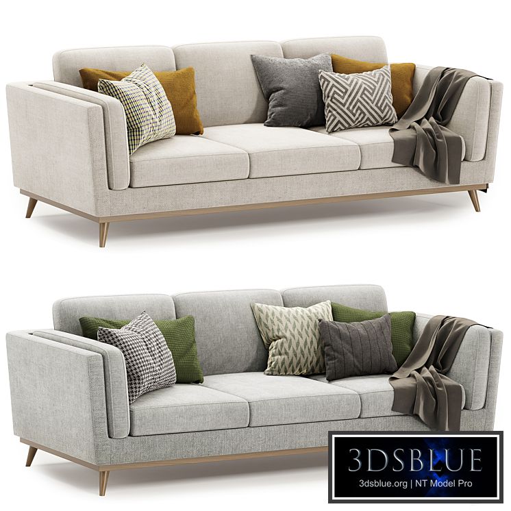 Kassia Linen sofa