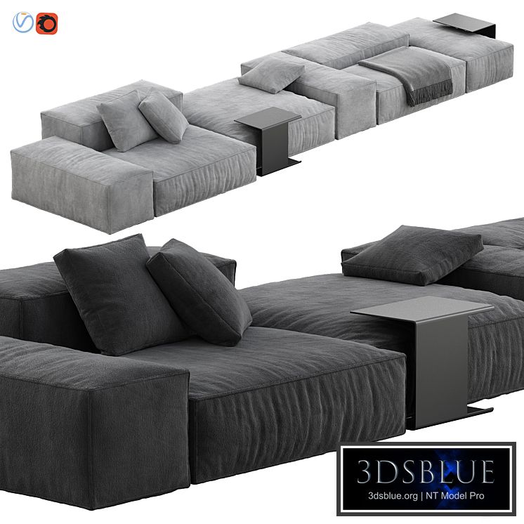 Living Divani Extrasoft Sofa Set 3