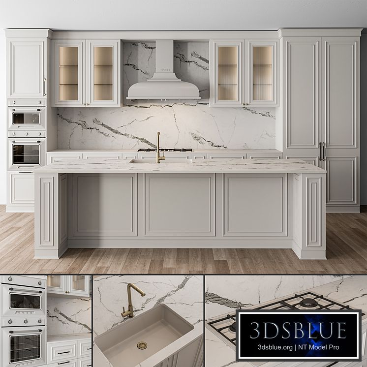 Kitchen White NeoClassic 77