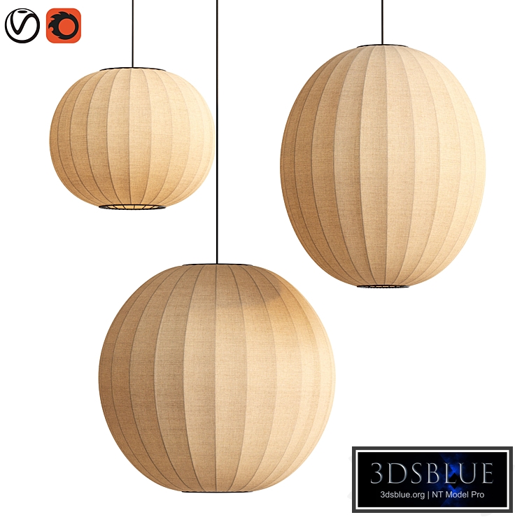 Knit Wit Oval Pendant