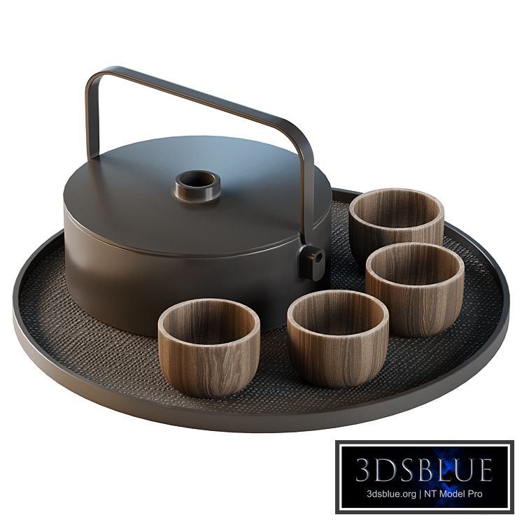 Decorative tea set | Japanese tea set 03