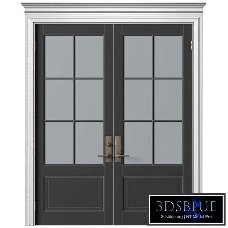 Entrance modern classic street doors. Entrance to the house.Front Iron Doors. Outdoor Entrance classic door.Art Deco External Doors. Exterior Door.Street Doors.Double Exterior Door