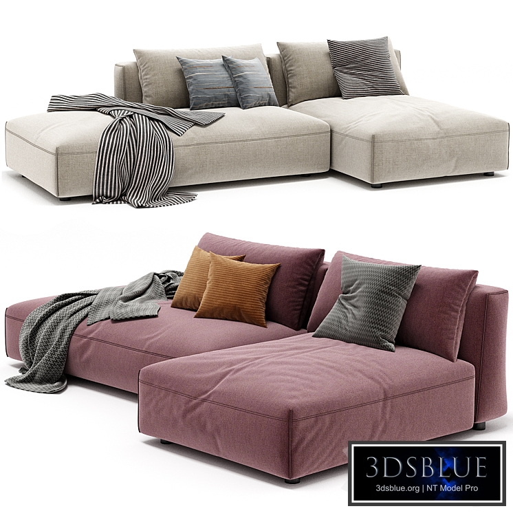 Mobilia ELLEMIA FABRIC MODULAR SET