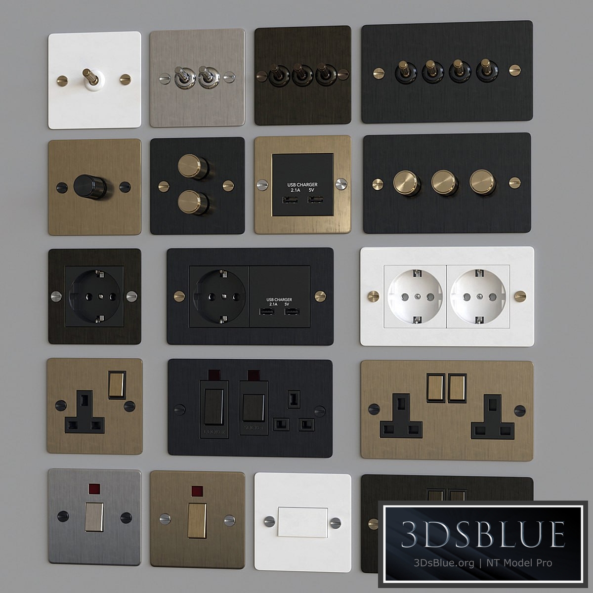 Buster & Punch switches & sockets