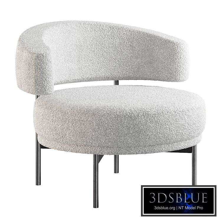 Armchair Neuilly lounge Bonaldo