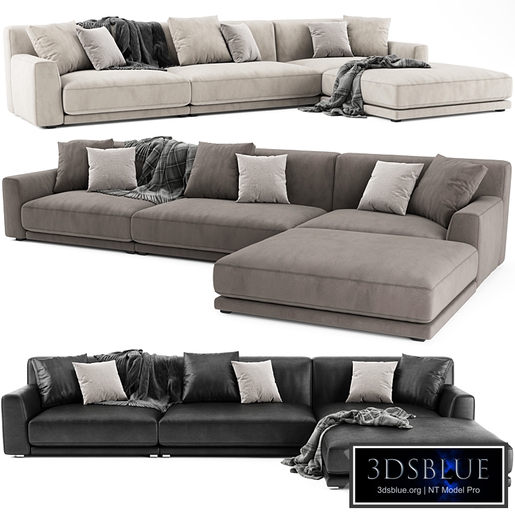 Poliform Paris Seoul With Ottoman