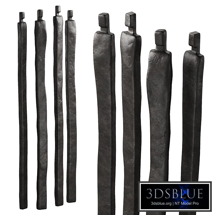 332 interior sculptures 08 abstract figures of people bronze P01