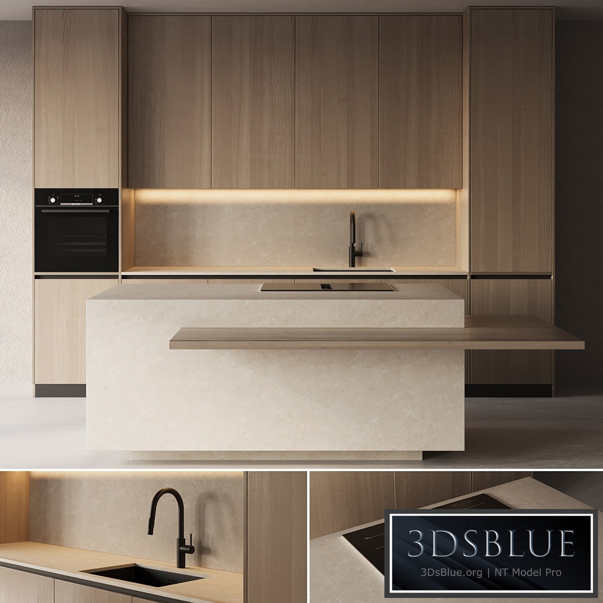 Kitchen in modern style Kitchen 02