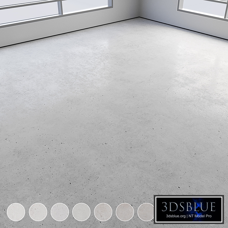 Self-leveling concrete floor No. 14