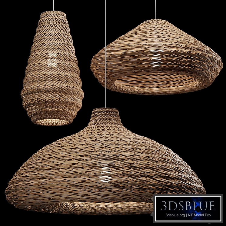 Rattan Pendant Light 11