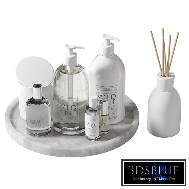 Decorative set 43 Bottles and candles