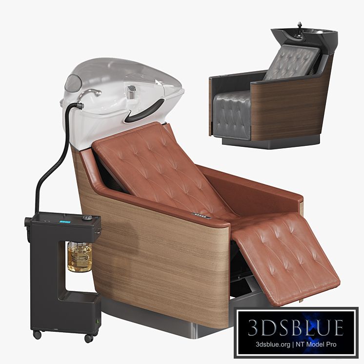 Chair with barber sink GREEN STAR CLASS AIR Maletti