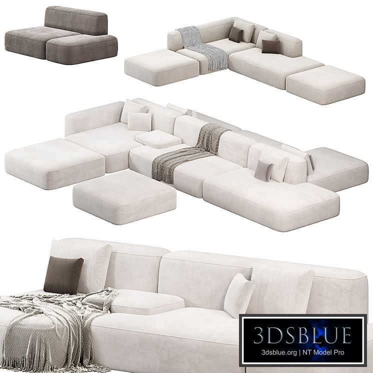 Lema Cloud Modular Sofa Set by lemamobili, sofas