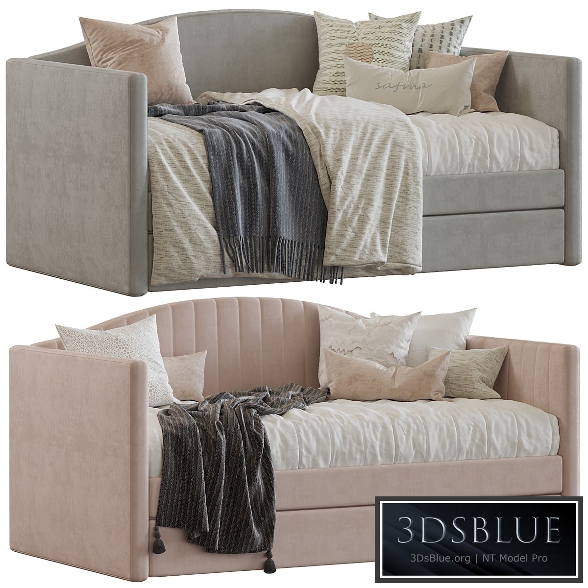 Carter Arched Twin Daybed w/ Trundle 361