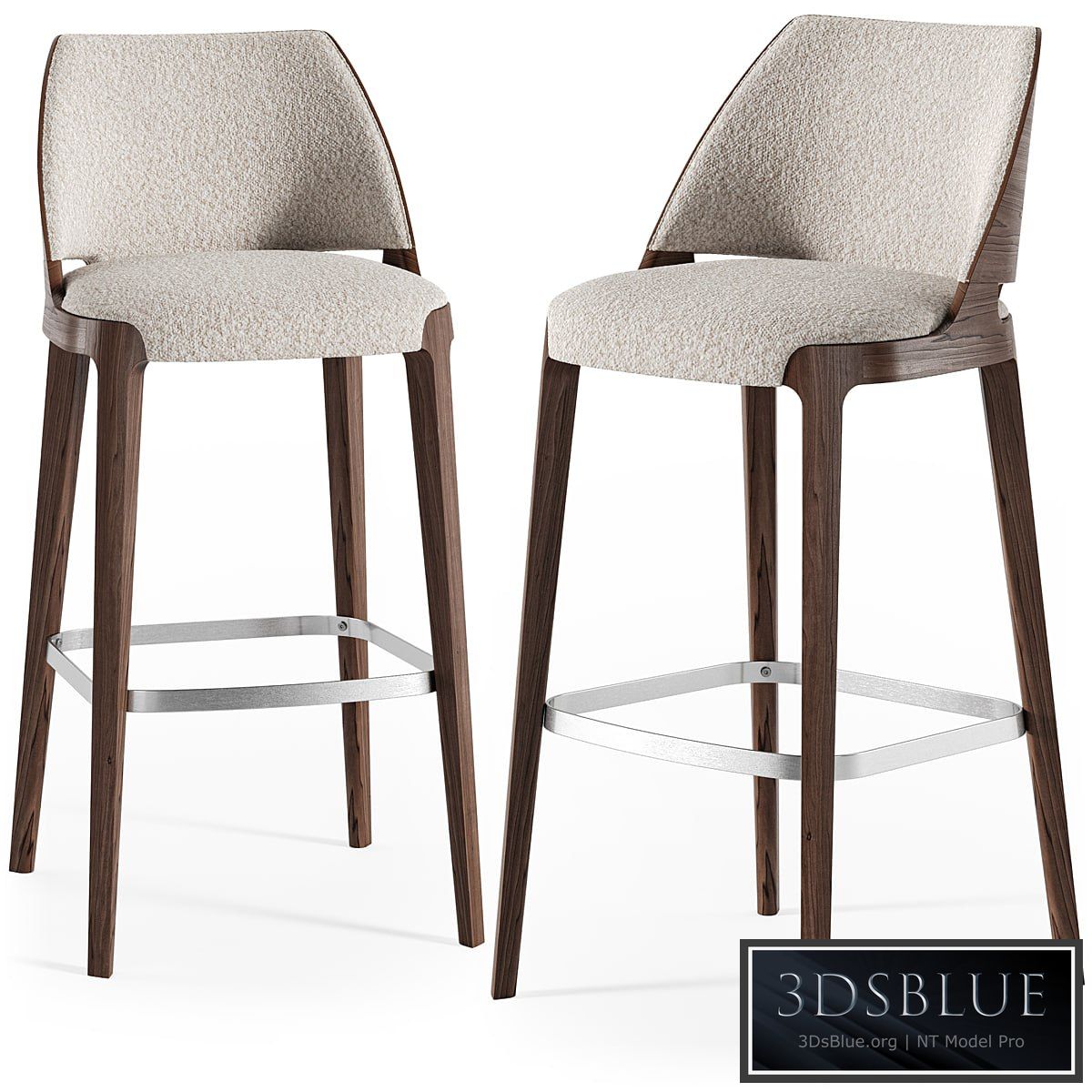 Potocco Velis wood stool