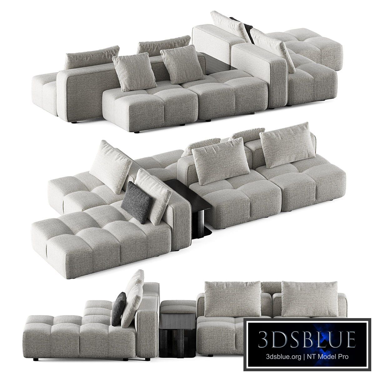 Modular sofa Bonamour Bonaldo