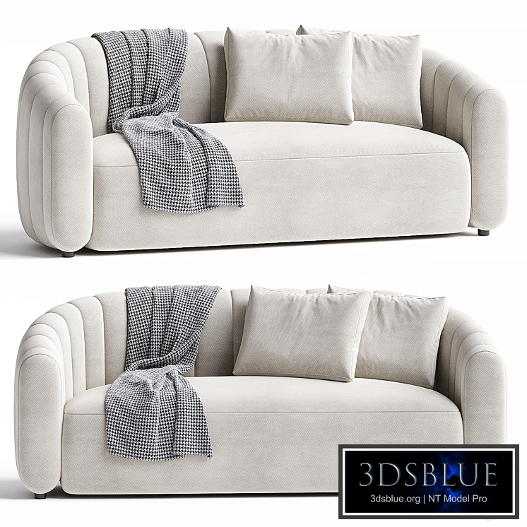 FITZ LOVESEAT WOOLY SAND