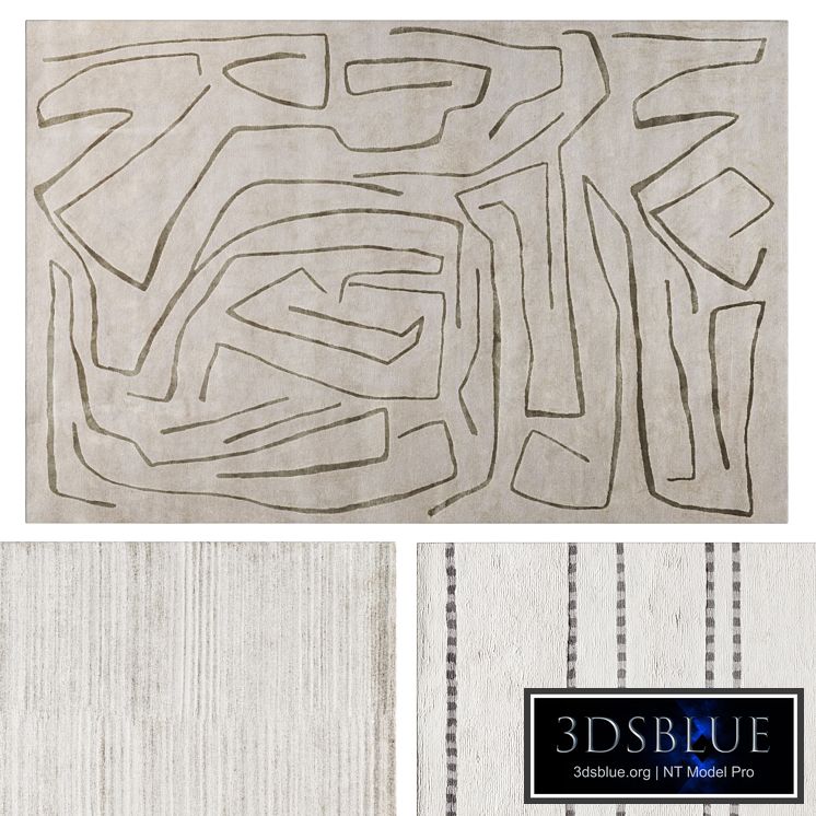 Carpet Set 3 by THERUGCOMPANY