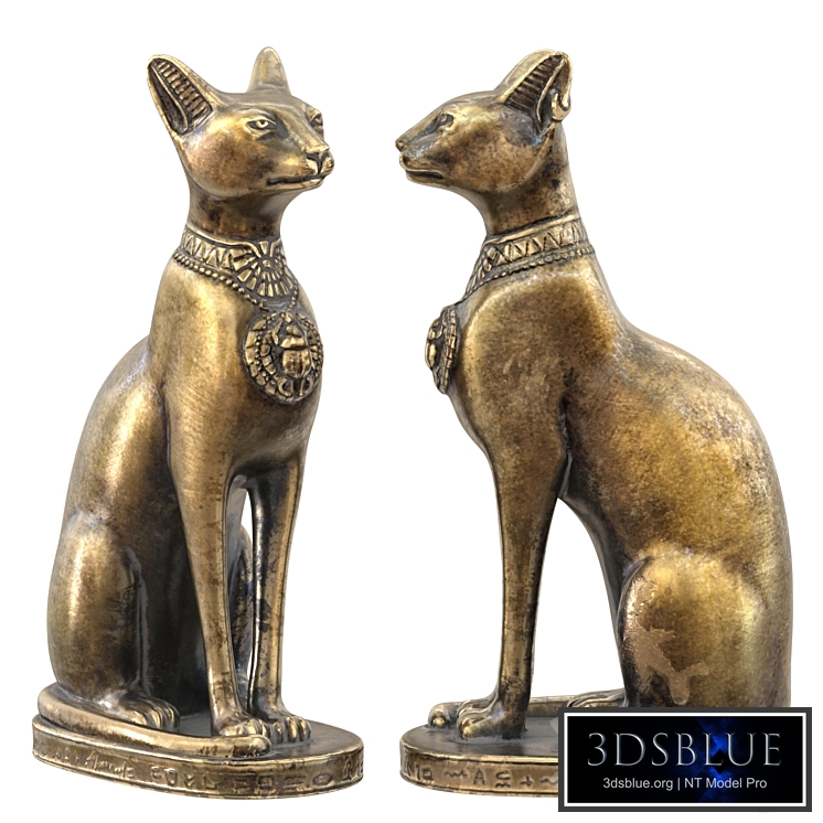 Egyptian Cat Statuette