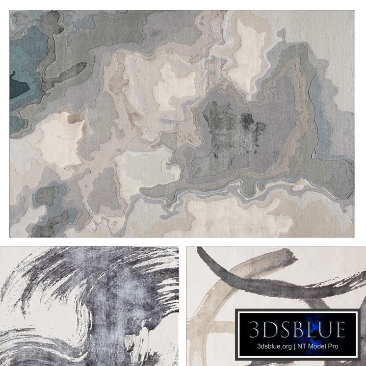 Carpet Set 4 by THERUGCOMPANY