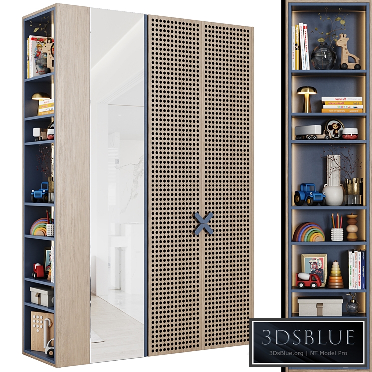 Modular children's wardrobe 03