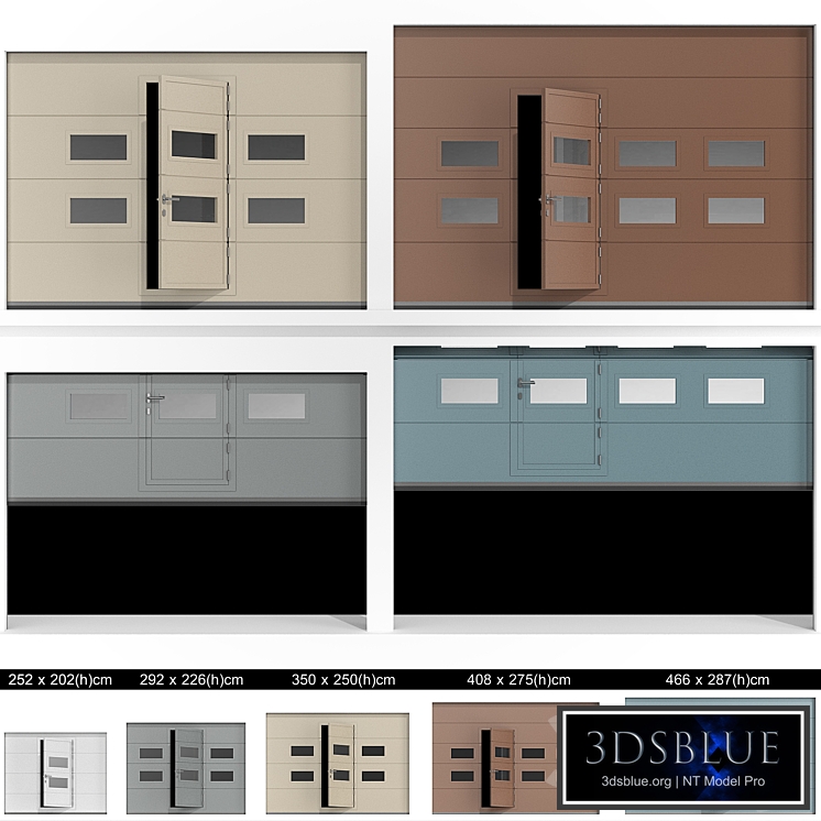 Gates for garage or warehouse