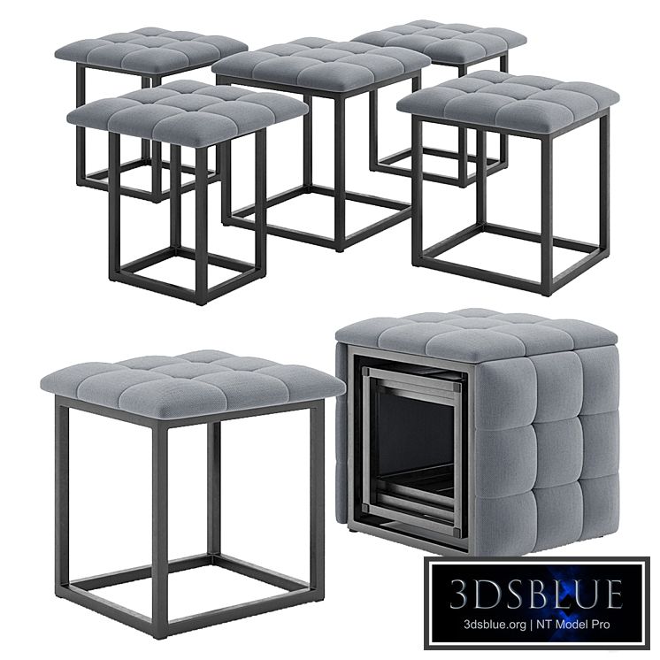 Pouf-transformer Teddy