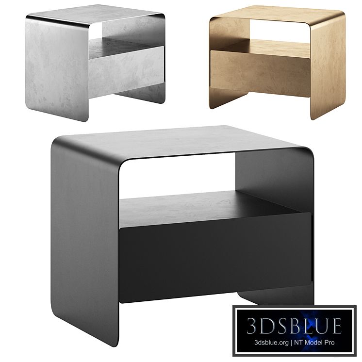 FOGLIO | Bedside Table by Flou