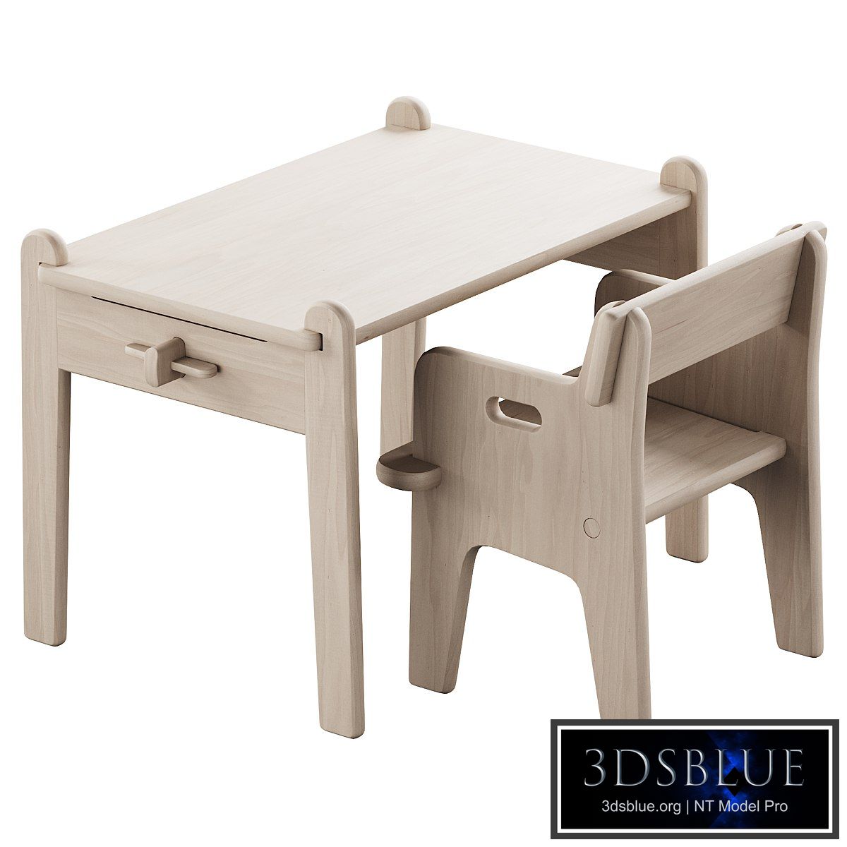 353 CH410 Peter's chair and CH411 Peter's table by Carl Hansen & Son